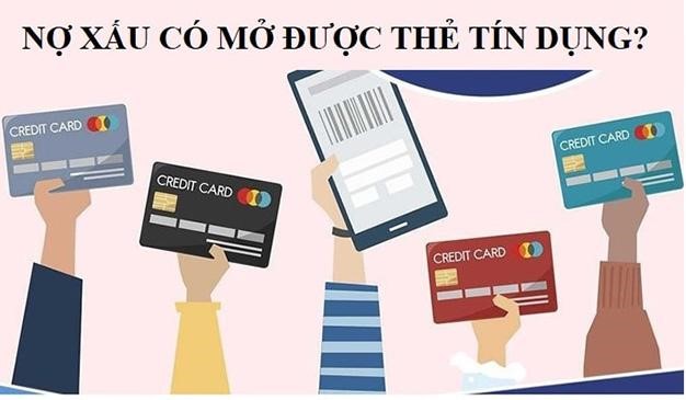 Bị nợ xấu có làm thẻ tín dụng ngân hàng được không?